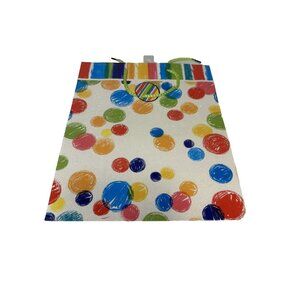 VOILA gift bag party bag BIRTHDAY approximately  5 X 10 inch 12 inches tall